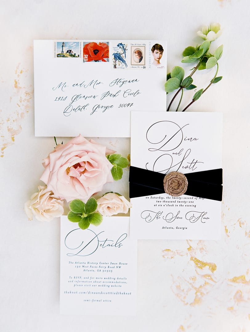 Invitation layout