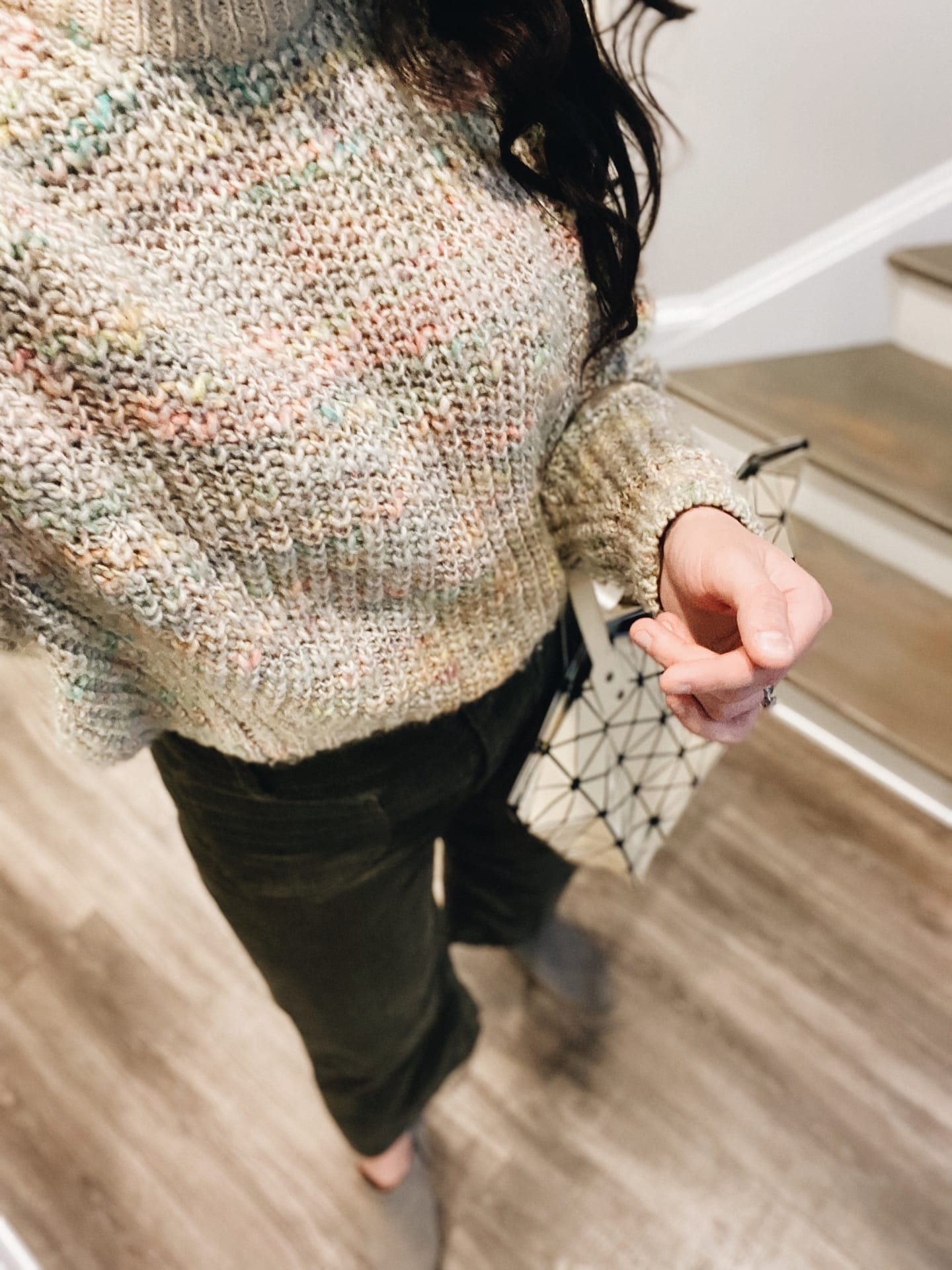 Colorful and cozy sweater