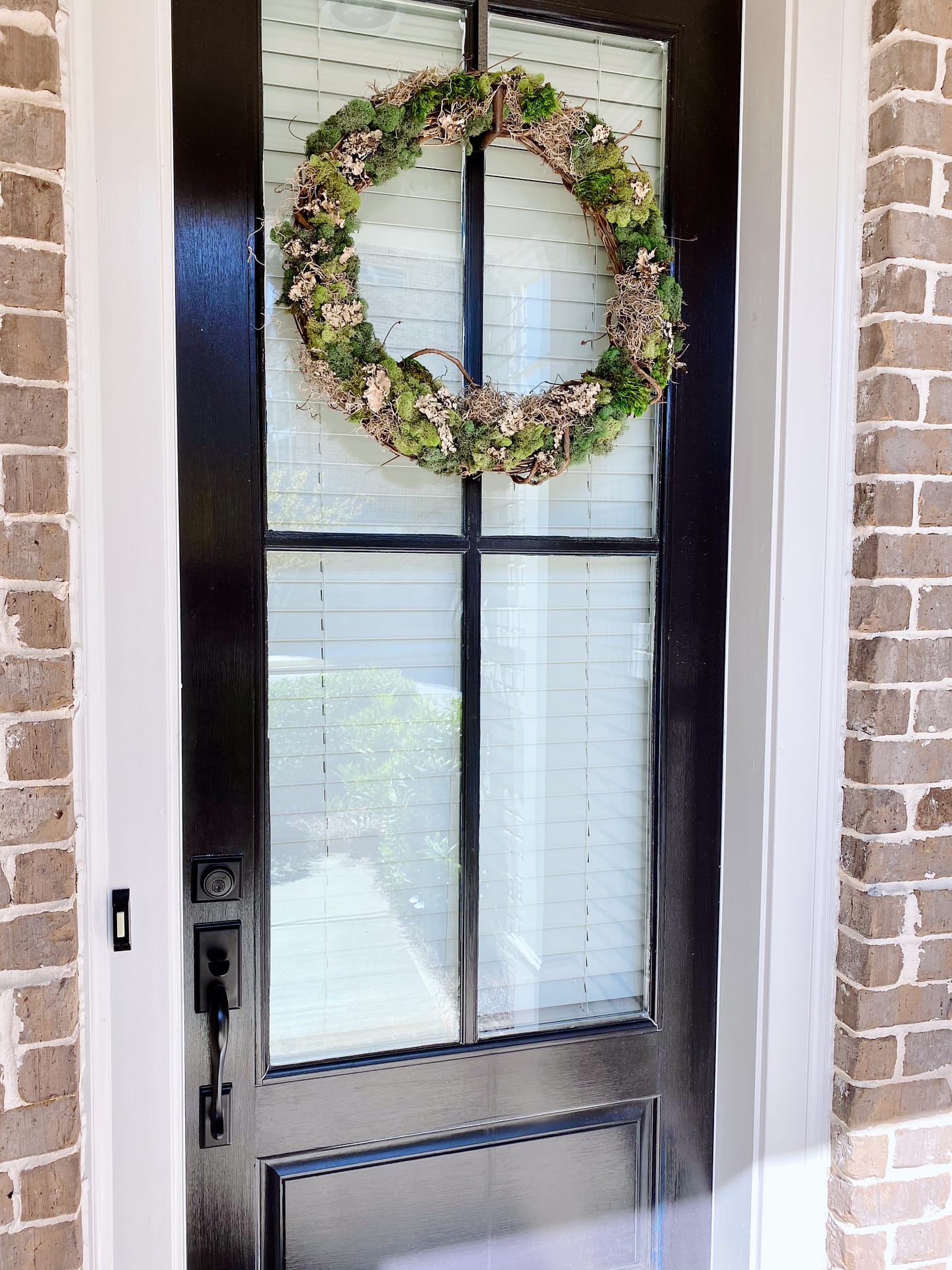 Make Your Own Door Wreath In 2 Easy Steps