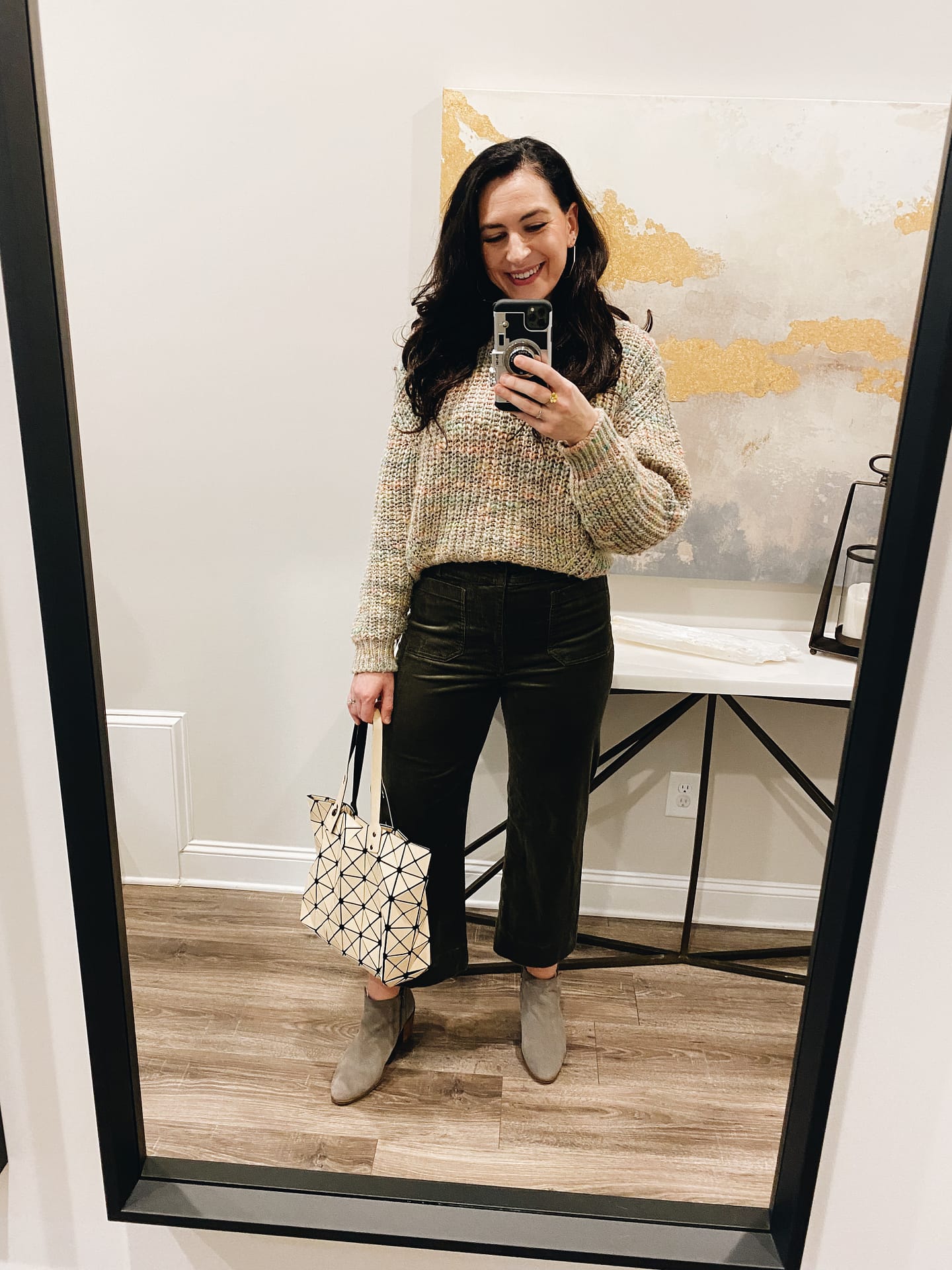 Colorful and Cozy Sweater for Warmer Weather