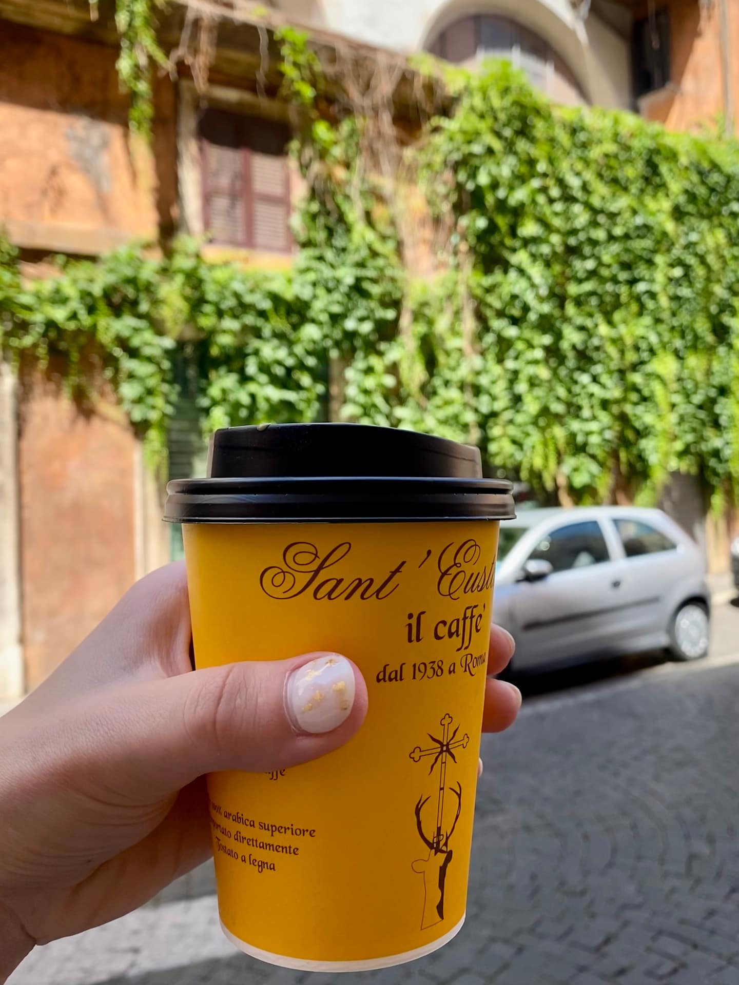 Coffee from Sant'Eustachio in Italy, Rome.