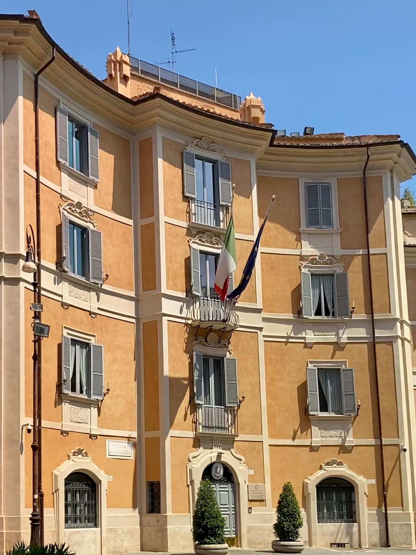 Rome, Italy architectural building.