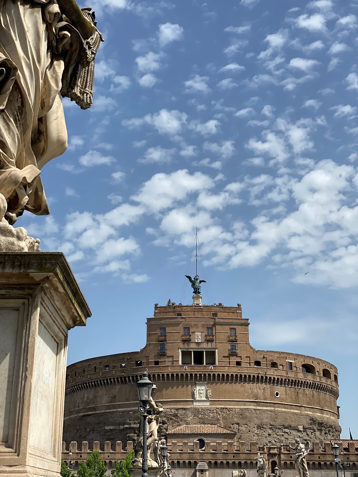 Roman architecture in Rome, Italy.
